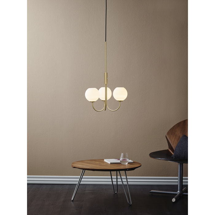 Herstal Ballon 3Light Globe Chandelier Wayfair.co.uk